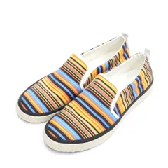 【中古A】MARNI マルニ 26cm メンズ スニーカー マルチカラー スリッポン キャンバス生地 中古A 古着のサムネイル