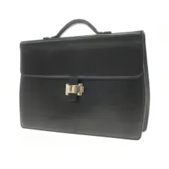 【中古】モンブラン MONTBLANC レザー ブリーフケース ブラック【W36.5xH25.5xD9】【メンズ】のサムネイル