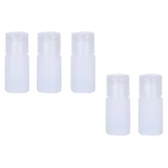 サムコス トラベル PE小分けボトル プラスチック 5本セット 20ml 30ml トラベルボトル 化粧品 シャンプー クリーム お出かけ 小分け 出張 旅行用 (透明色, 20ml) 0