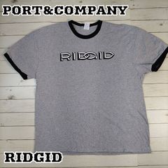 RIDGIDツール リジット工具 リンガーTシャツ 100周年 グレー