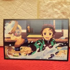 鬼滅の刃　ヽ(･ω･)/　『16』　ステッカー　デコ　竈門炭治郎　我妻善逸　嘴平伊之助　ダイカットステッカー