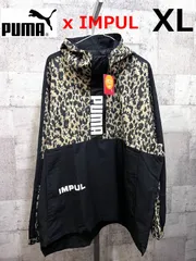 未使用 プーマ IMPUL 星野レーシング レオパード柄 TRN EDGE クロスウーブンハーフジップジャケット XL インパル 星野一義　PUMA HOSHINO RACING 豹柄