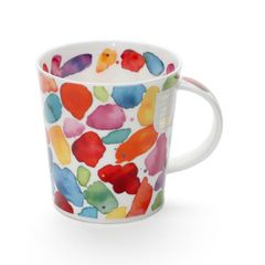 新品 ダヌーン マグカップ LOMOND レッドに染まって BLOBS! RED Dunoon Mug 正規販売代理店 マグ ギフト 結婚祝い プレゼント 贈り物