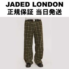 【値下げ可】JADED LONDON チェックパンツ 最安値 JADED LONDON チェックワイドパンツ かつき着用 - メルカリ