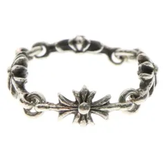 CHROME HEARTS (クロムハーツ) RING TNY E CH PLS タイニーECHプラスリング シルバー
