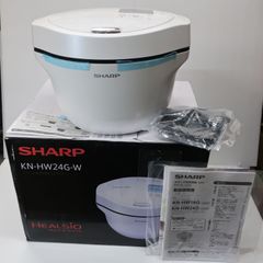 【未使用品】SHARP ヘルシオ ホットクック KN-HW24G-W