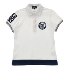 サイズ：1 PEARLY GATES パーリーゲイツ  半袖ポロシャツ  ホワイト系 [240101302002]# ゴルフウェア レディース ストスト