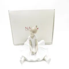 Y1658 NAO フィギュリン 少女 置物 人形 5体セット　ゆ 美品 LLADRO リヤドロ 5455「きれいにしましょうね」 フィギュ