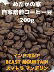 コーヒー豆200g インドネシア