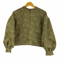 リリーブラウン Lily Brown フラワージャガードブルゾン レディース ONE SIZE のサムネイル