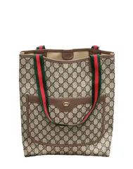 超美品グッチGUCCIシェリーラインオールドグッチGG柄OLDVintageゴールド金具ヴィンテージ腋下ショルダートートバックハンドバッグ通勤通学ユニセックス