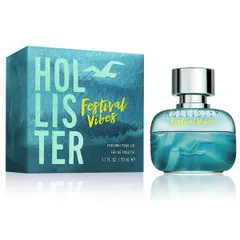 ホリスター フェスティバル フォーヒム EDT・SP 50ml 香水 フレグランス FESTIVAL VIBES FOR HIM HOLLISTER 新品 未使用のサムネイル
