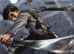 【中古】クリアファイル リヴァイ A4クリアファイル 「進撃の巨人 Season 3」 アニメディア 2018年8月号付録