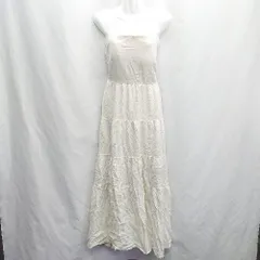 ◇ ⊂ EVRIS エヴリス キャミワンピ - ロング丈 ワンピース サイズF アイボリー レディース E  【1409240032106】のサムネイル