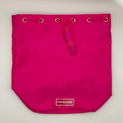 お値下げしました！PRADA ピンク ナイロン ポーチノベルティ PRADA - プラダ ポーチ ナイロン ピンク 1NO339 コスメポーチ