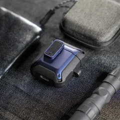 【送料無料 新商品】AirPods ケース Apple AirPods 第1世代 第2世代 収納ケース カラビナ付き カバー シリコン かっこいい エアーポッズプロ ケース おしゃれ 落下防止 着脱簡単 耐衝撃 汗 水 防止 カラー展開 thattsshop