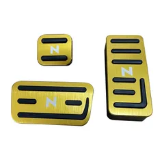 【在庫処分】ホンダ nbox n-box nbox N-WGN N-ワゴン NBOXカスタム 適合 N-VAN アルミフット ペダル ブレーキペダル ブレーキ アクセル カバー ペダルカバー があり N-BOX JF5 [YANMW] JF6 取付簡単 3点セ