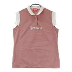 サイズ：40 ARCHIVIO アルチビオ  ノースリーブ ポロシャツ  ピンク系 [240101386994]# ゴルフウェア レディース ストスト