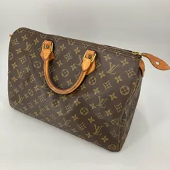 【イオン広店】 中古 LOUIS VUITTON | ルイ・ヴィトン ハンドバッグ スピーディー35(旧型) M41524 モノグラム ブラウン 【122】
