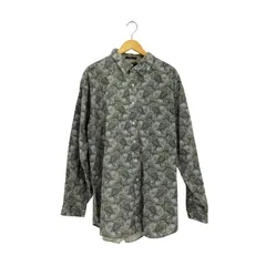 ダニエルクレミュ DANIEL CREMIEUX 総柄デザイン レギュラーカラー長袖シャツ メンズ  xxl