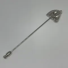 極美品✨ エルメス シュバル ホース ビンパッジ ピンブローチ シルバー 極美品✨ エルメス シュバル ホース ビンパッジ ピンブローチ シルバー