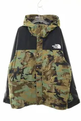 ザノースフェイス THE NORTH FACE NOVELTY MOUNTAIN LIGHT JACKET GORE-TEX XL NP62237 ノベルティ マウンテン ライト ジャケット マウンテンパーカー カモフラ 【ブランド古着ベクトル】241229