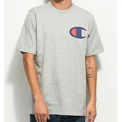 USA規格 Champion チャンピオン HERITAGE リバースウィーブ BIG刺繍ロゴ 半袖 Tシャツ