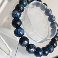 天然カイヤナイト10mm[eXUt]ブレスレット　17cm
