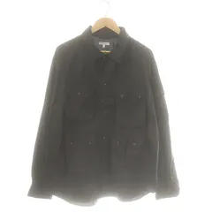 エンジニアードガーメンツ Engineered Garments Explorer Shirt Jacket Nylon Micro Ripstop ナイロン ジャケット カバーオール L 黒 /MI ■OSのサムネイル