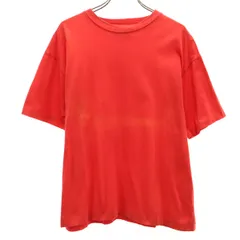 KENZO JEANS ケンゾージーンズ 90s 日本製 オールド 北斎タグ 半袖 Tシャツ F レッド レディース 古着