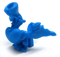 【中古】トレーディングフィギュア 4.彩鳥 クルペッコ(青) 「モンスターハンター カリケシ 第8弾」