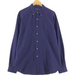 古着 ラルフローレン Ralph Lauren CLASSIC FIT 長袖 ボタンダウンシャツ メンズXL相当/eaa527842