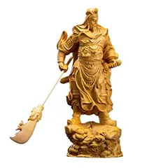 黄楊の木製仏像 (つげの木 黄楊 木彫り 木彫 仏像彫刻 仏教 骨董 美術