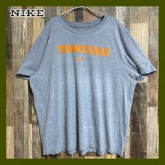 NIKE メンズ 古着 半袖 Tシャツ ナイキ テネシー ロゴ グレー スポーツ