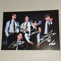 NCT127(5人メンバー)直筆サイン 2021シーグリ A4ポスター - メルカリ