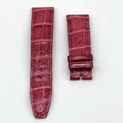 【未使用】IWC クロコ革ベルト 18mm×14mm（シャイニー仕上げ） 18mm/未使用】IWC クロコ革ベルト 腕時計 バンド （シャイニー