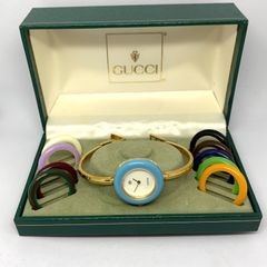 グッチ GUCCI チェンジベゼル レディース 腕時計