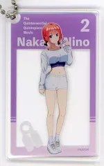 【中古】雑貨 中野二乃(全身) カード型アクリルキーホルダー 「MOLLY.ONLINEスクラッチ 映画 五等分の花嫁」 F-2賞