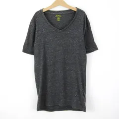ポロ・ラルフローレン 半袖Tシャツ Vネック カスタムフィット トップス メンズ XS 165/88Aサイズ グレー POLO RALPH LAUREN 【中古】