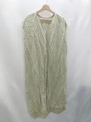 ◇ ⊂ NINE レイヤード ロング丈 ワンピース サイズF カーキ レディース E  【1409100038422】のサムネイル