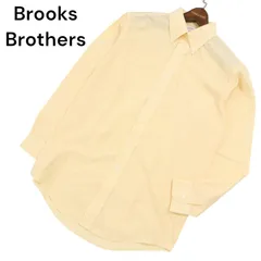 Brooks Brothers ブルックスブラザーズ 通年★ ギンガム チェック 長袖 ボタンダウン シャツ Sz.15/2/3 メンズ