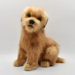 HANSA ノーフォークテリア(仔)45 H45(cm) 3996 子犬 ぬいぐるみ ハンサ クリスマス 誕生日 プレゼント 動物 犬 猫 鳥 うさぎ ペンギン アニマル 置物 人形 フィギュア KOESEN ケーセン 大きい マスコット 実物大 大型のサムネイル