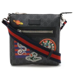 【美品】グッチ クーリエ トートバッグ GGスプリーム タイガー スネーク 黒 美品】グッチ クーリエ トートバッグ GGスプリーム タイガー