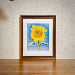 限定マット額装品/デイヴィッド・ホックニー/Sunflowers for 限定マット額装品/デイヴィッド・ホックニー/Sunflowers for - メルカリ