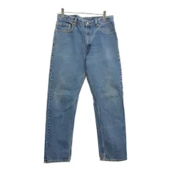 00年代 Levi's リーバイス 505 デニムパンツ ブルー(メンズ W34 L32)中古 古着 V0317