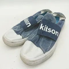 ◇ Θ kitson キットソン ブランドロゴ入り ローカットスニーカー サイズ表記なし ネイビー ブルー系 レディース E  【1502180003028】のサムネイル