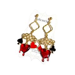 トランプカード ピアス1