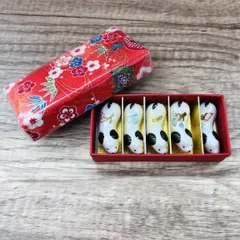 8/10までの出品 京焼 箸置揃 花鳥乾山十二月 晴山 江田