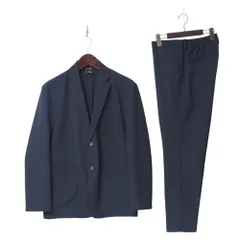 ■美品■NEW BALANCE ニューバランス THE CITY ザ シティ セットアップ サイズM ストレッチ ブレザー テーラード シングル ジャケット スキニー テーパード パンツ スラックス ブランド古着【中古】20250806/RA5694