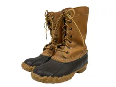 L.L.Bean (エルエルビーン) 80s maine hunting shoe USA製 レースアップ ビーンブーツ ハンティングブーツ 5 ブラウン レディース/028のサムネイル